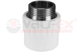 Муфта комб. ПП НР D25-1" VALFEX