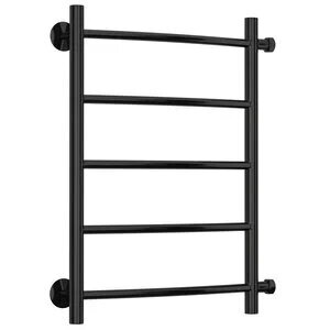 П-суш. Лесенка 50х60 нерж/сталь 1" (в компл. крепеж/кран маевского/загл) ЧЕРНЫЙ