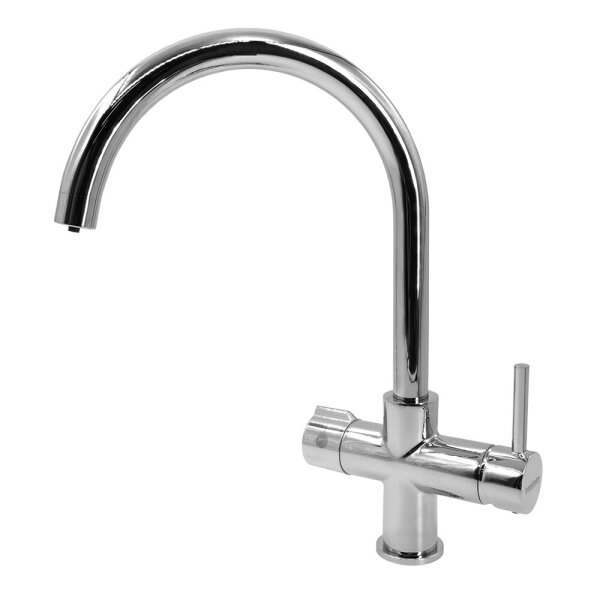 Смес. д/кухни четырехходовой на 2 воды DUAL-01S Барьер