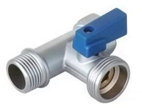 Кран 3-проход. 1/2вн*3/4нар*1/2нар (ST2021) SANLUX