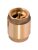 Обратный клапан 1" г/г латунь корот. (BB1612) SANLUX