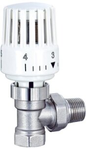 Комплект термост д/радиат угл 1/2 (клапан термостат+термогол) STK-1075.02 SANLUX