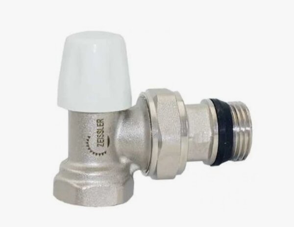 Детентор (клапан запорный) угл д/рад 3/4 RS221.03 ТИМ