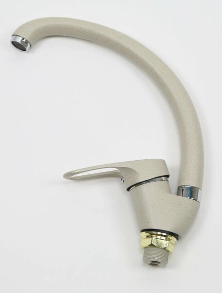 Смес. д/кухни бок/руч шар/гайка ф40 R3113KF-3 беж гранит