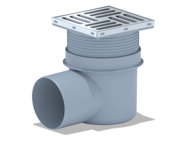 АНИ Трап 110 гор/вып с рег/реш 15*15 нерж сухой (ТQ1612)