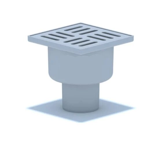 АНИ Трап 50 вер/вып с пласт/реш 10*10 (ТА5204)